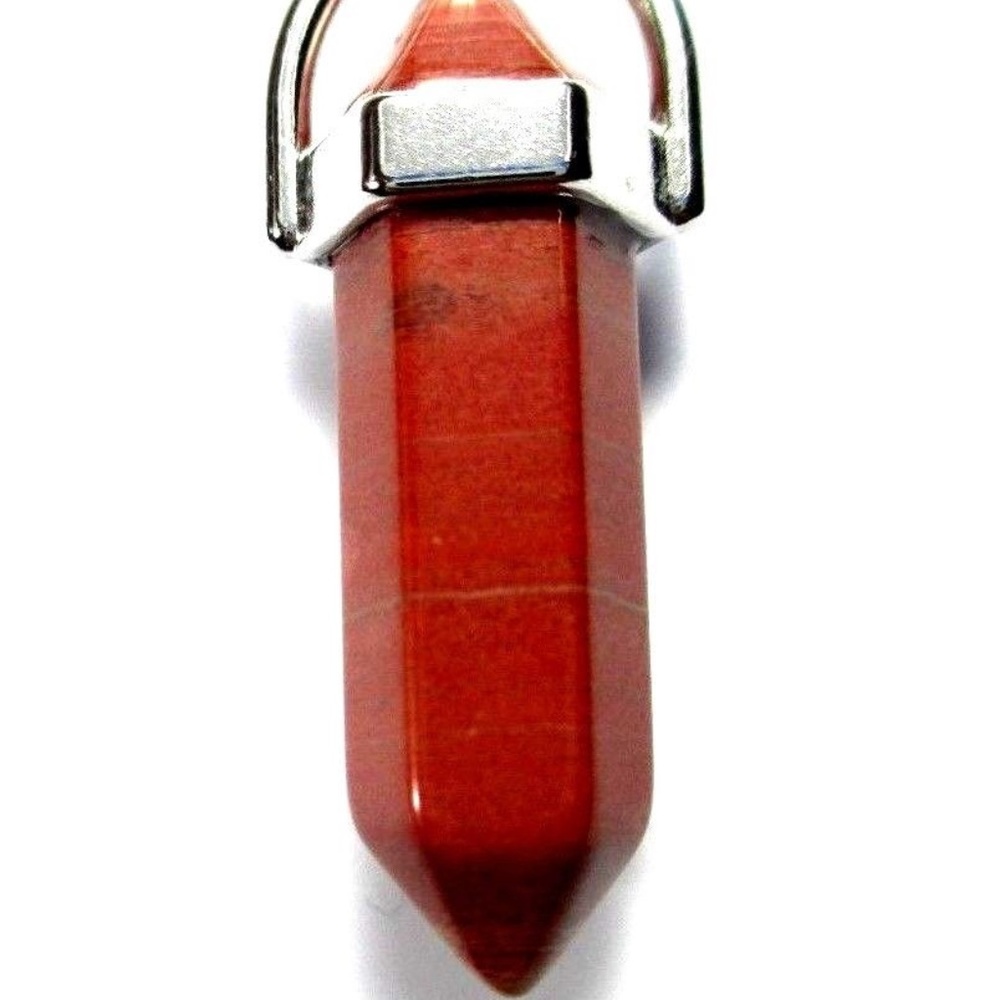 Natural Stone Healing Crystal Necklace Waxed Cord